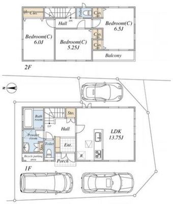 3LDK house in Sakado