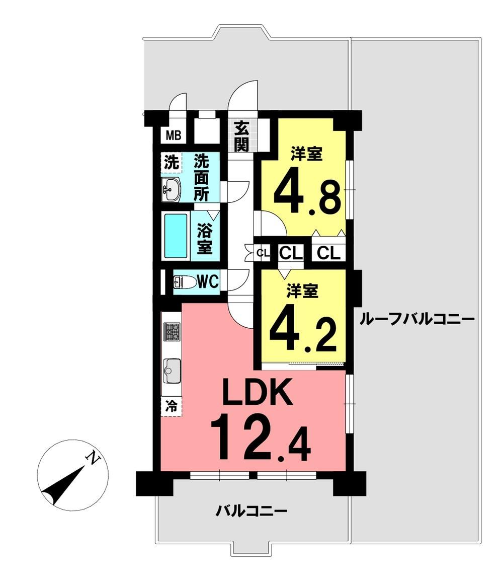 2LDK apartment in Chikusa Ward, Nagoya, Aichi - Photo 1