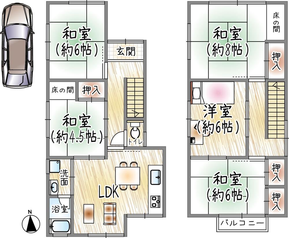 5LDK house in Ikeda, Osaka - Photo 1