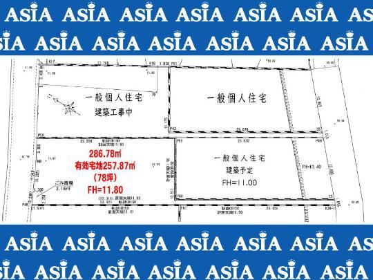 287 m² land in Kawagoe, Saitama - Photo 1