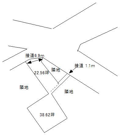 202 m² land in Wakamatsu Ward, Kitakyushu, Fukuoka - Photo 1