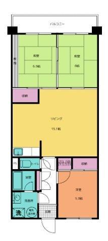 3LDK apartment in Kokurakita Ward, Kitakyushu, Fukuoka - Photo 1