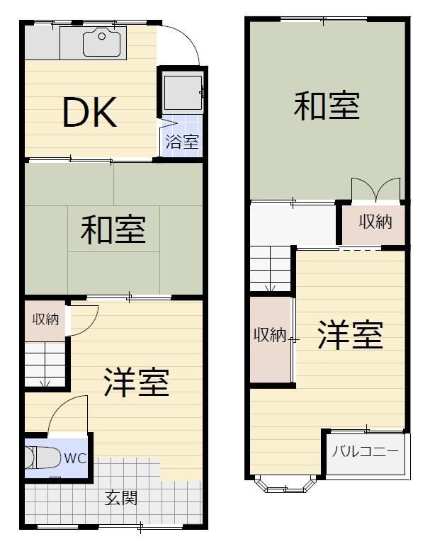 Versatile 4DK House in Sakai City - Photo 1