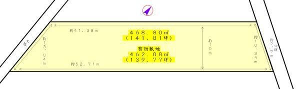 469 m² land in Chuo Ward, Hamamatsu, Shizuoka - Photo 1