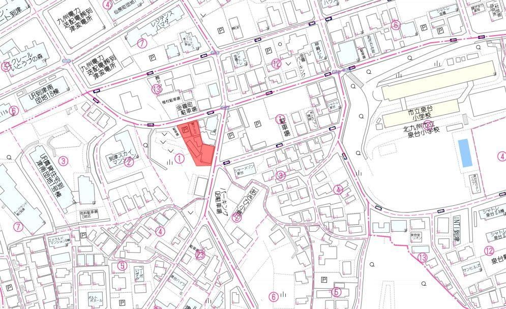 737 m² land in Kokurakita Ward, Kitakyushu, Fukuoka - Photo 1