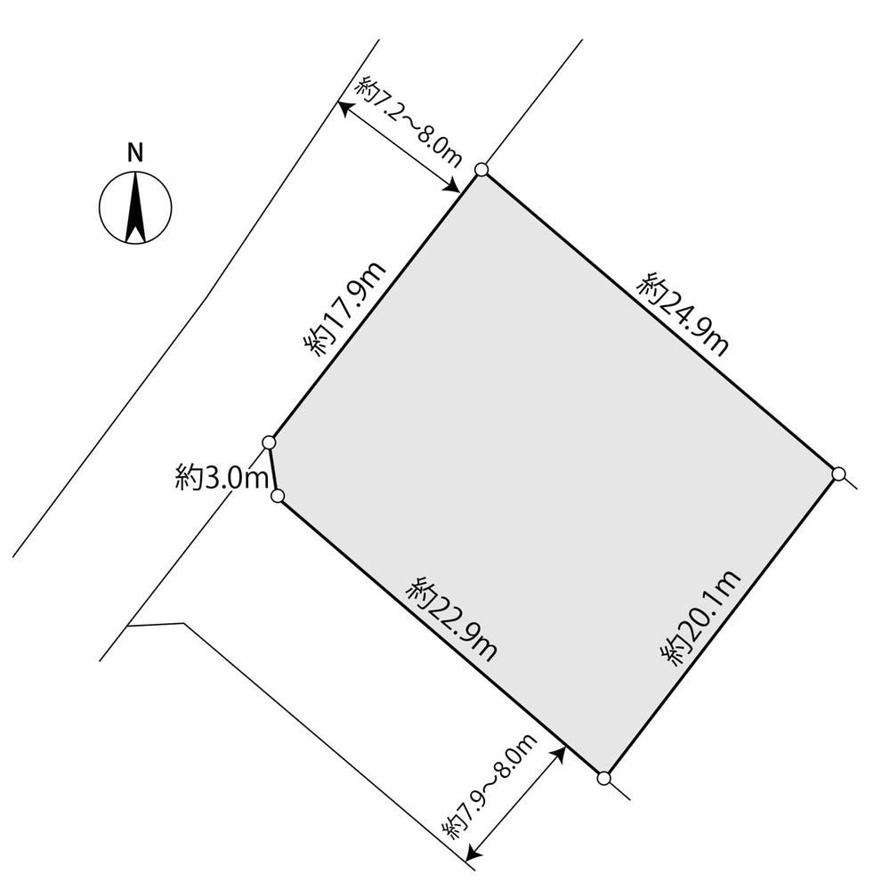 499 m² land in Nishi Ward, Sapporo, Hokkaido - Photo 1