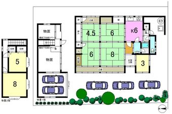 5K house in Kyotanba, Funai District
