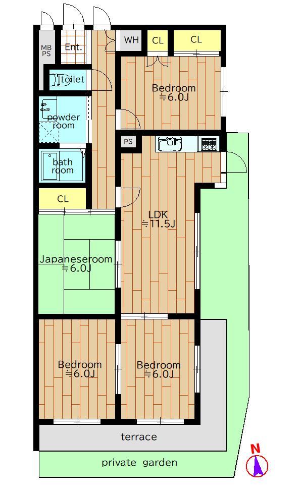 4LDK apartment in Showa Ward, Nagoya, Aichi - Photo 1