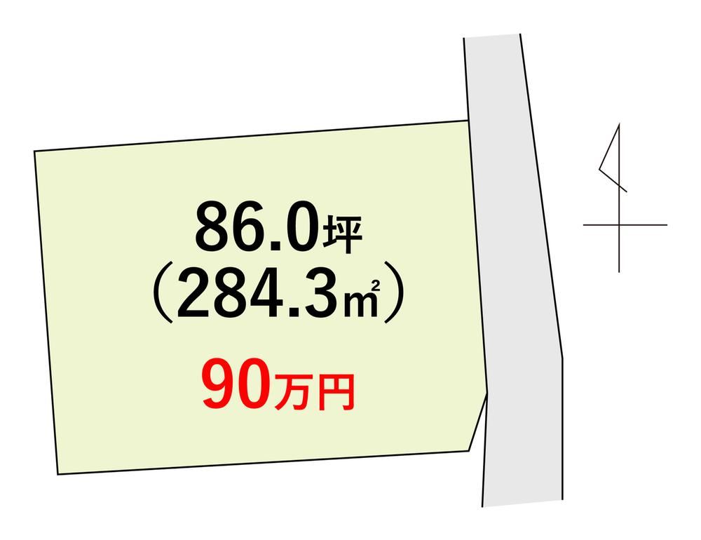 284 m² land in Shimonita, Kanra District, Gunma - Photo 1
