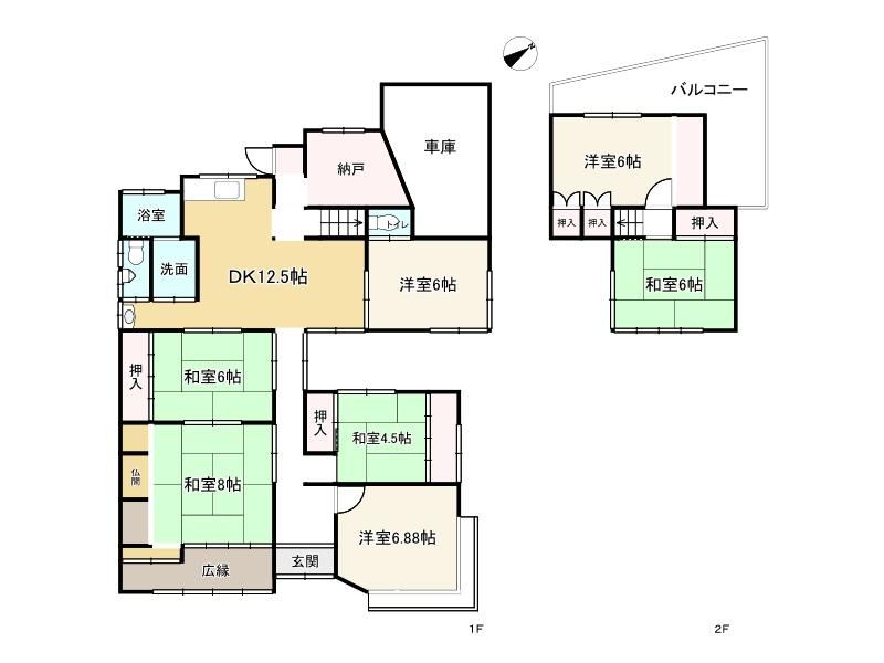 Spacious 7LDK+S House in Iho Higashi - Photo 1