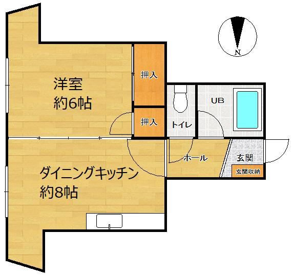 1DK apartment in Otaru, Hokkaido - Photo 1