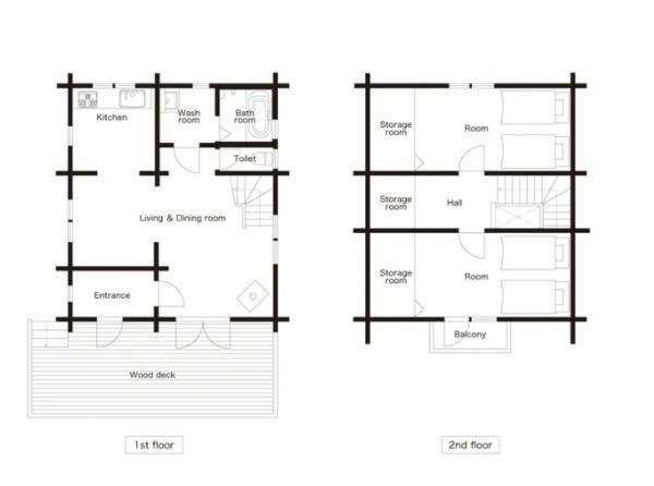 Log House 2LDK with Rental Conditions in Nasu - Photo 1