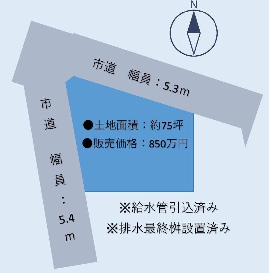 251 m² land in Isesaki, Gunma - Photo 1