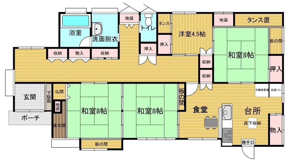 Traditional Japanese-Style 4LDK House with Garden - Photo 1