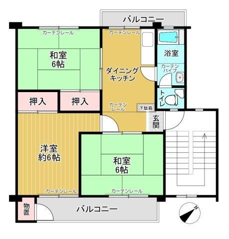 3DK Apartment in Hirao, Tokyo - Photo 1