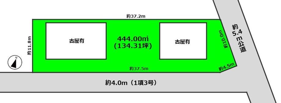 444 m² land in Shiraoka, Saitama - Photo 1
