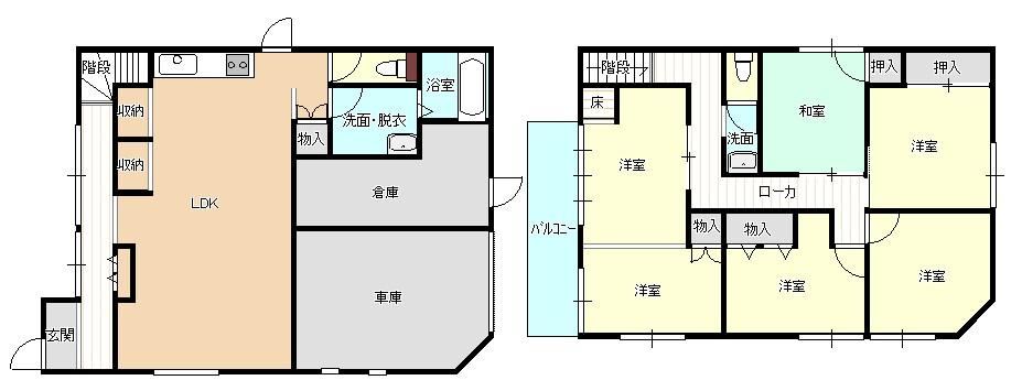 5LDK+S house in Maebashi, Gunma - Photo 1