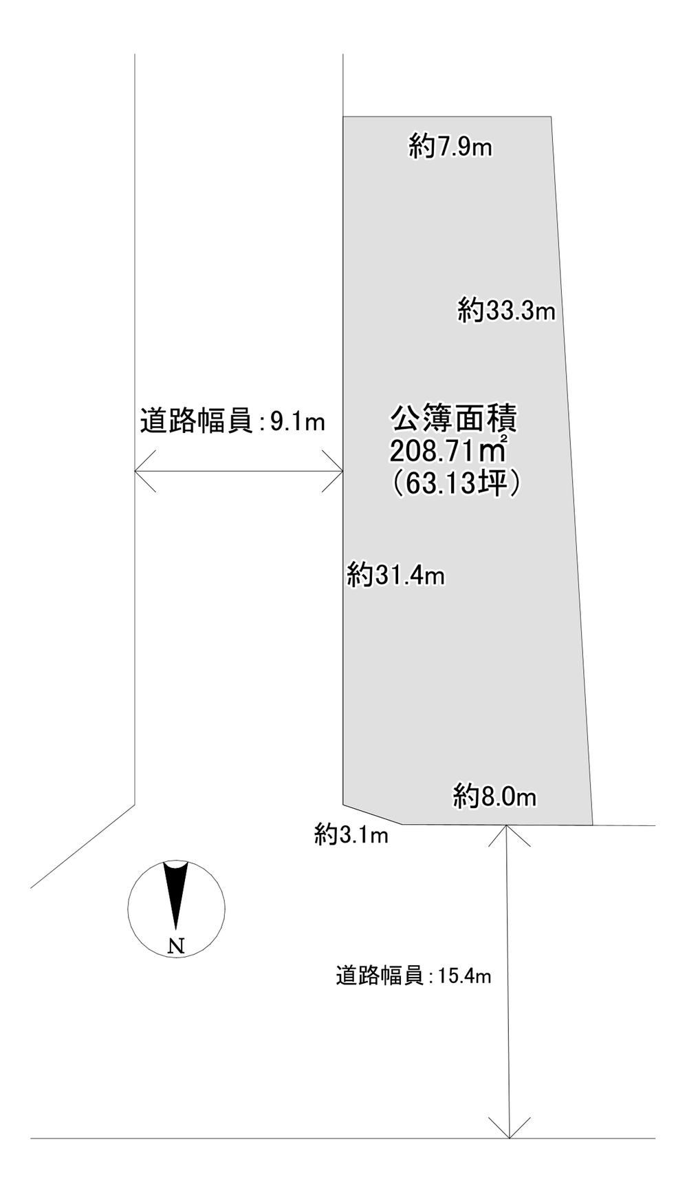 209 m² land in Toyama, Toyama - Photo 1