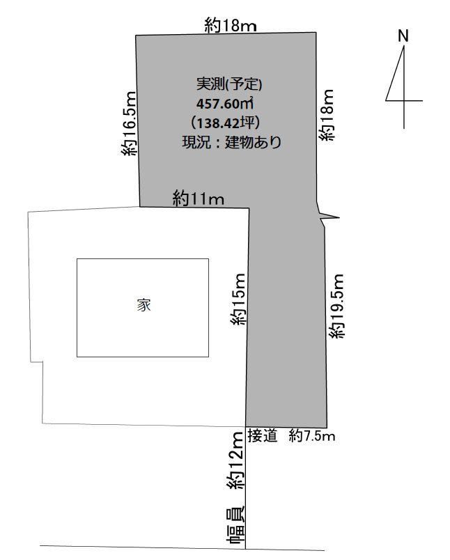 458 m² land in Toyama, Toyama - Photo 1
