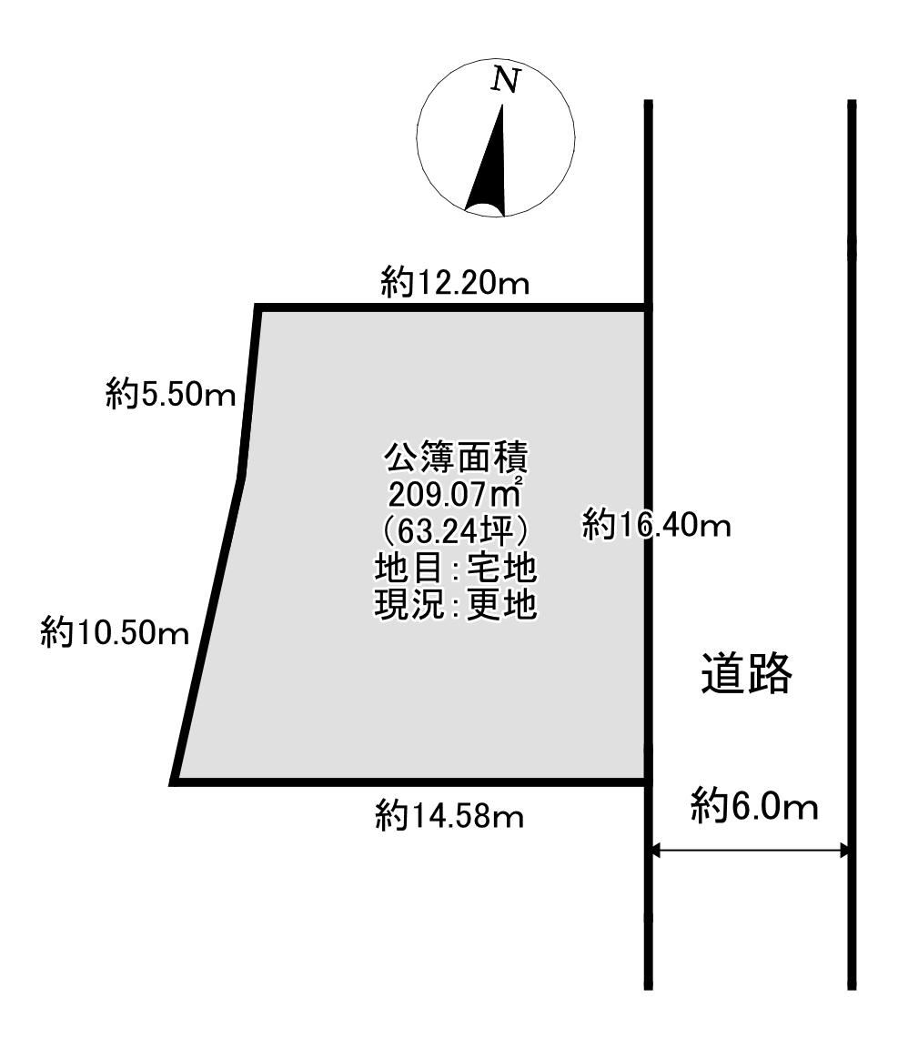 209 m² land in Kamiichi, Nakaniikawa District, Toyama - Photo 1