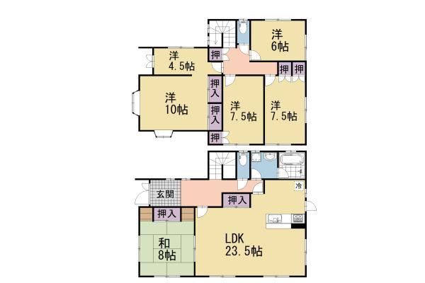 Versatile 5LDK House in Ogi no Sato - Photo 1