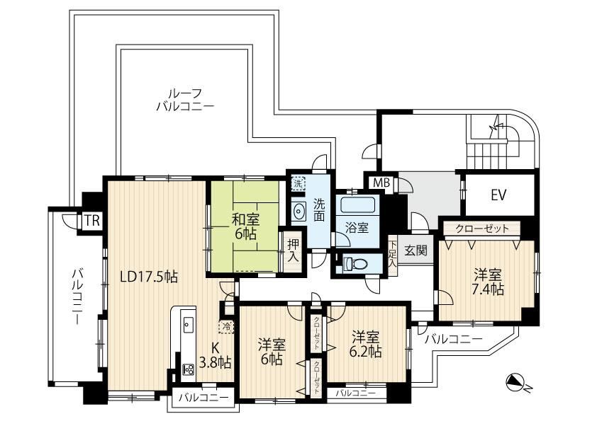 4LDK apartment in Minami Ward, Fukuoka - Photo 1