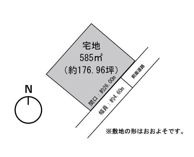 585 m² land in Shika, Hakui District, Ishikawa - Photo 1