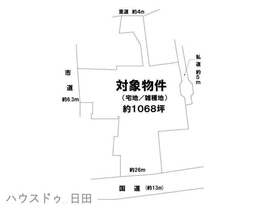 3531 m² land in Hita, Oita - Photo 1