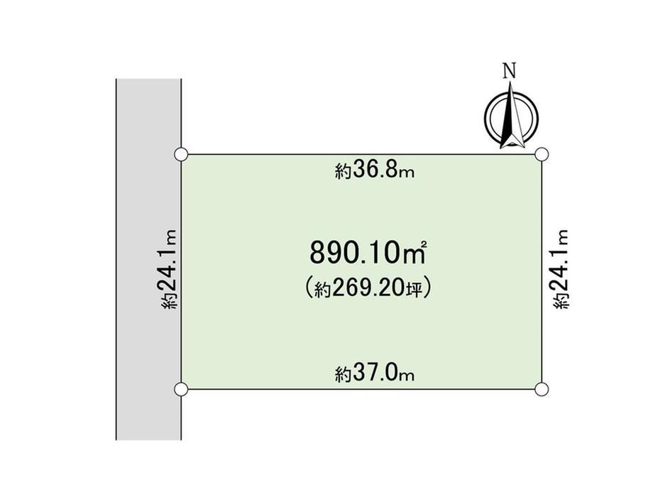 890 m² land in Hanno, Saitama - Photo 1