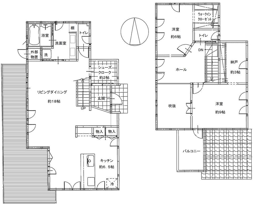2LDK+S house in Asaminami Ward, Hiroshima - Photo 1