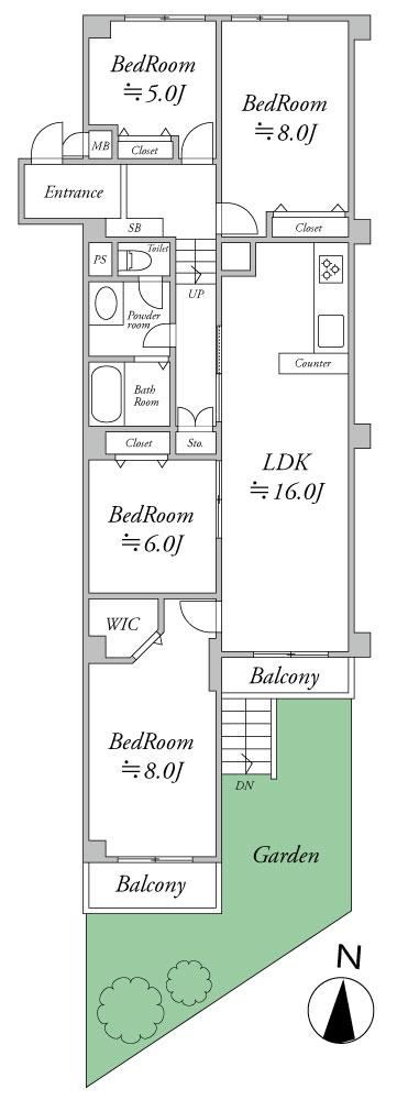 4LDK Apartment with On-Site Clinic - Photo 1
