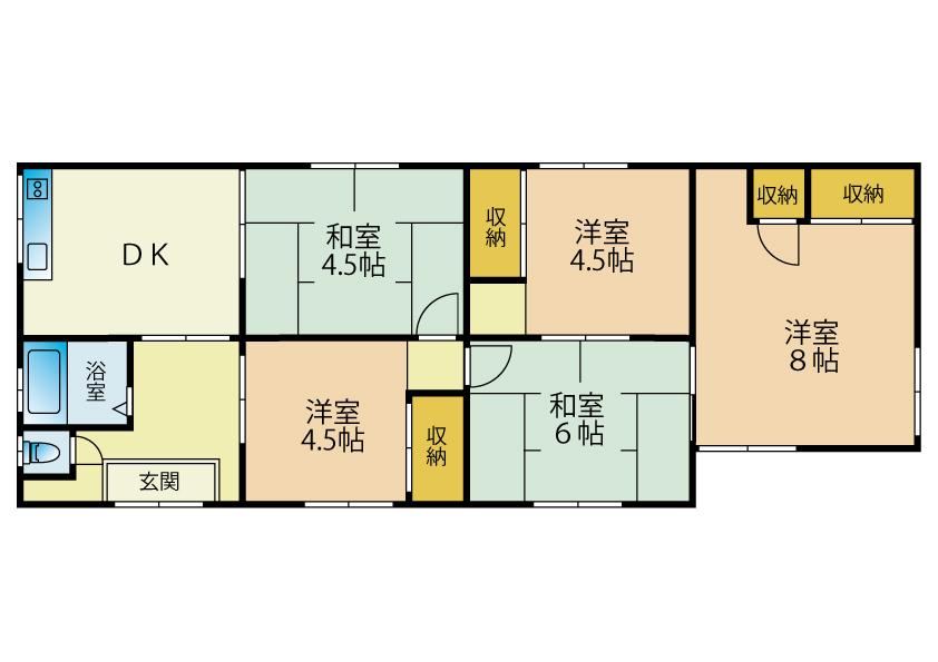 Renovated 5DK House in Quiet Residential Area, Fukuoka - Photo 1