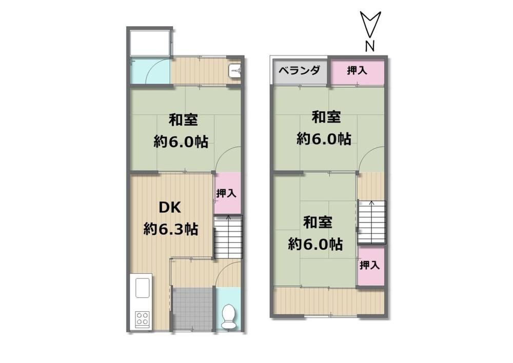 Charming 3DK Home in Sagano Shibanomachi - Photo 1