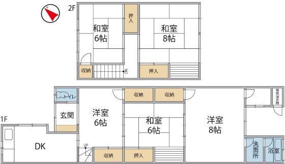 Conveniently Located 5K House Near Nomachi Station - Photo 1