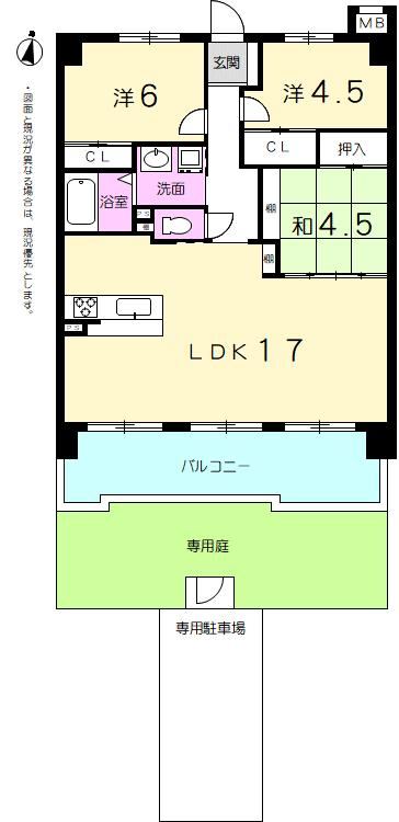 3LDK apartment in Minato Ward, Nagoya, Aichi - Photo 1