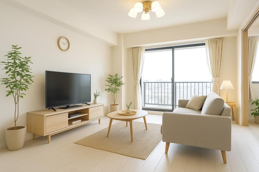 Functional 3LDK Apartment with Great Views in Tsuchiura - Photo 1