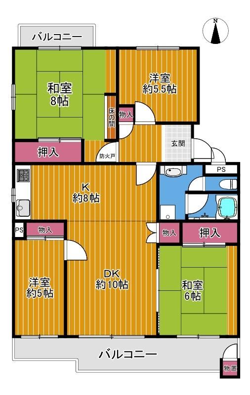 4LDK apartment in Daito, Osaka - Photo 1
