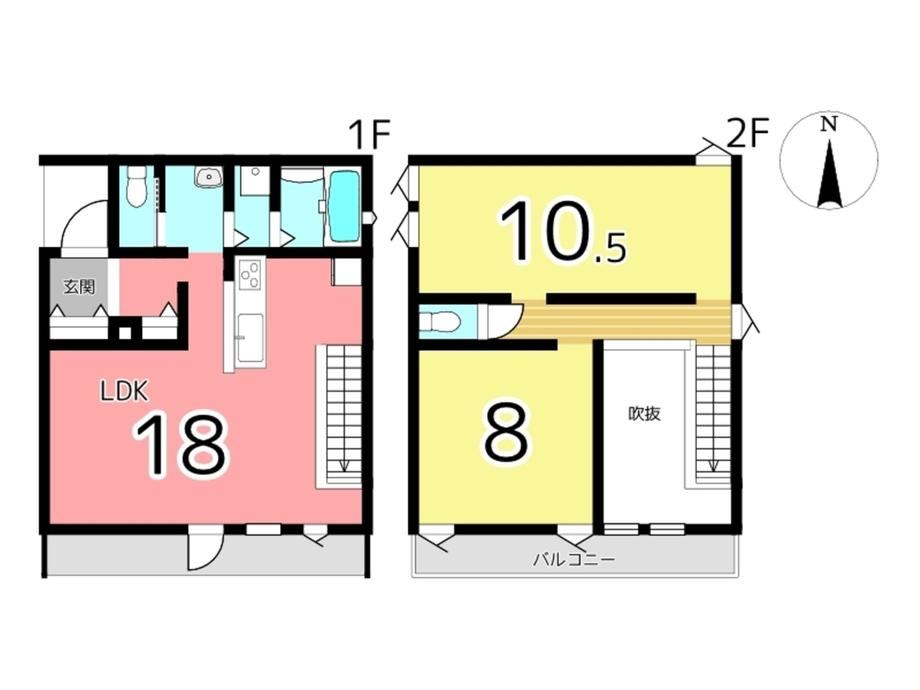 Convenient 2LDK House in Higashiho - Photo 1