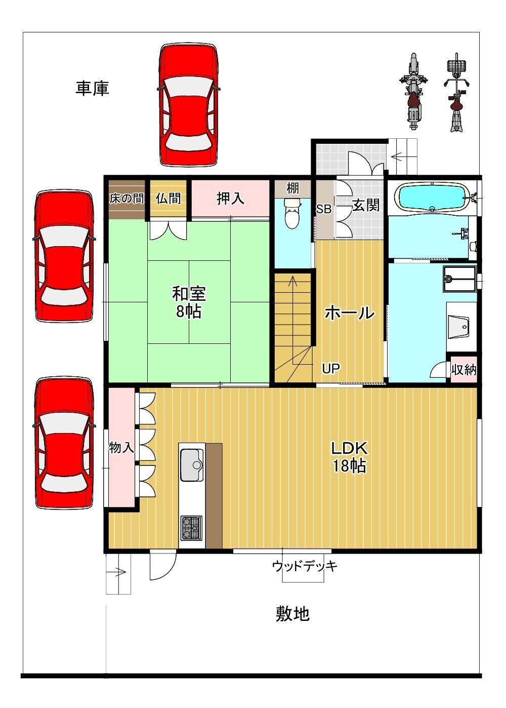 6LDK House with Renovated Interiors in Kaizuka - Photo 1