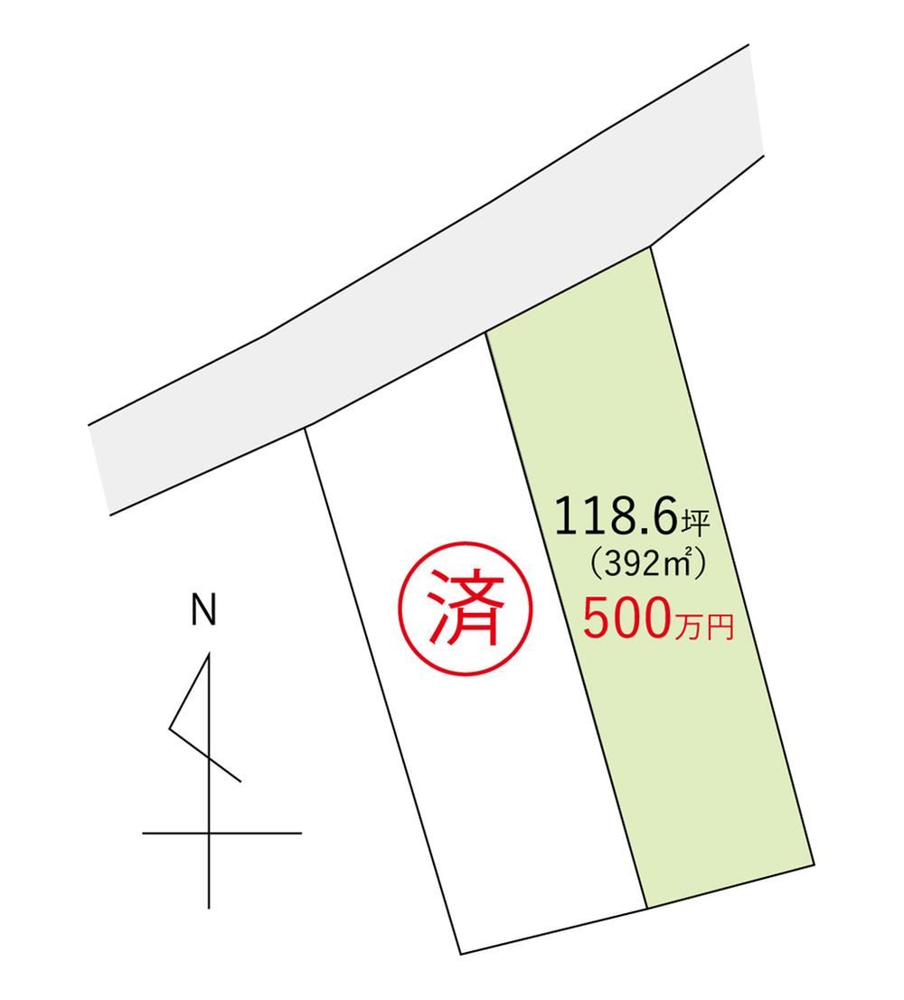 392 m² land in Shinto, Kitagunma District, Gunma - Photo 1