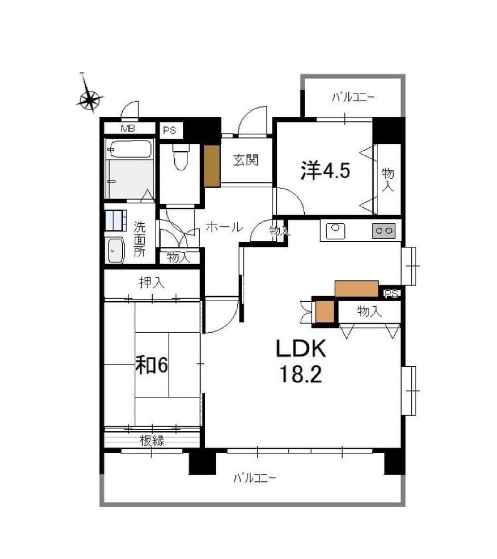 2LDK apartment in Kanazawa, Ishikawa - Photo 1