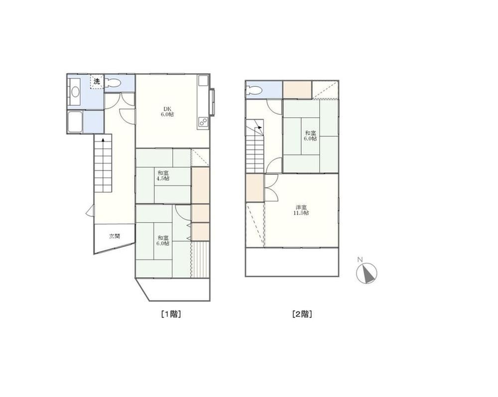 2-Story 4DK Home Near Shindaikucho Station - Photo 1