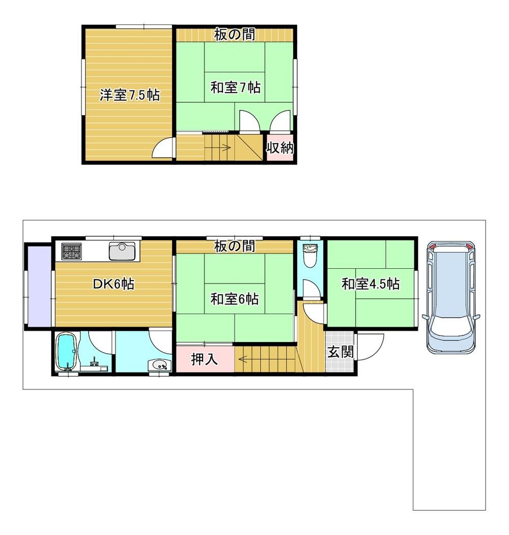 2-Story 4DK House in Mukae, Wakayama - Photo 1