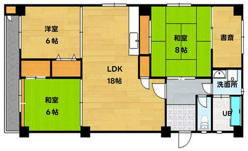 Spacious 3LDK Corner Apartment in Hiratsuka - Photo 1