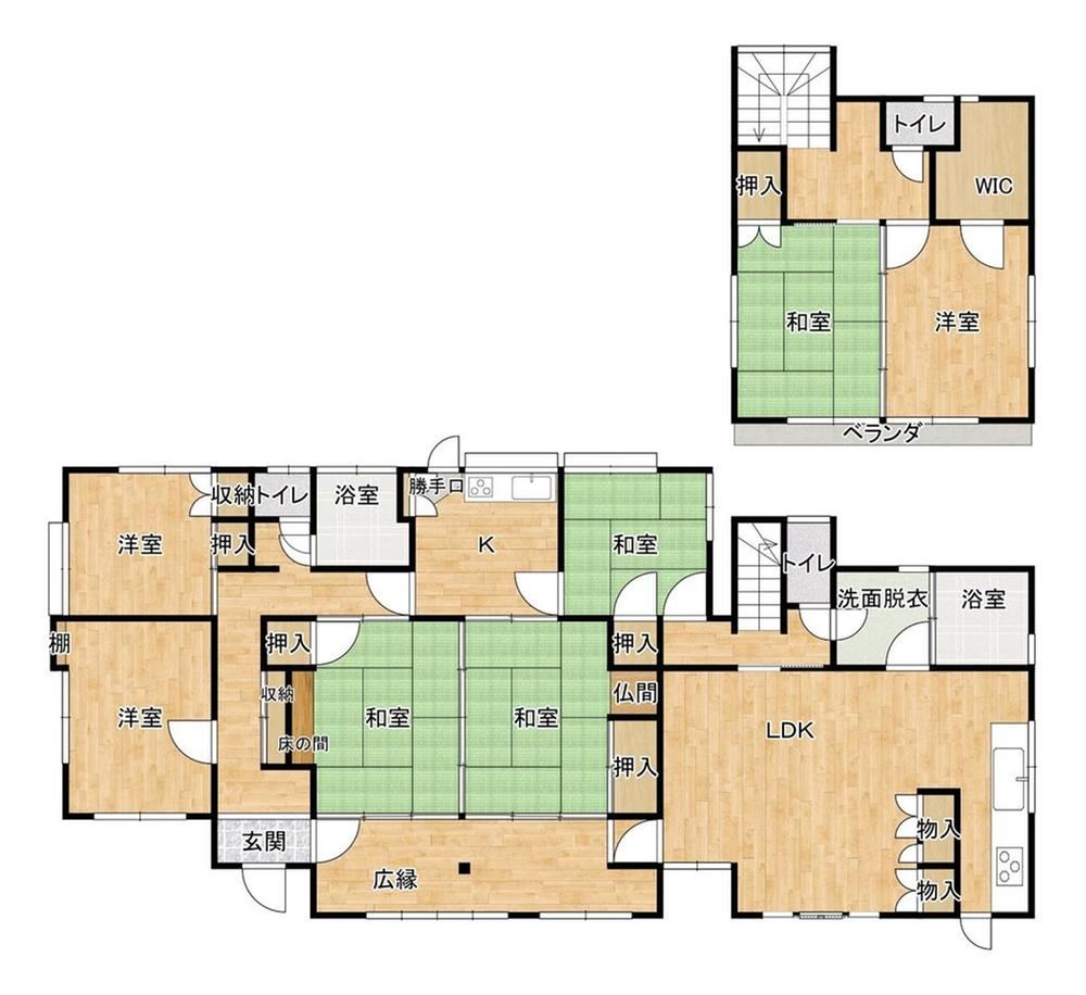 Spacious 7LDKK Home in Orimoto - Photo 1