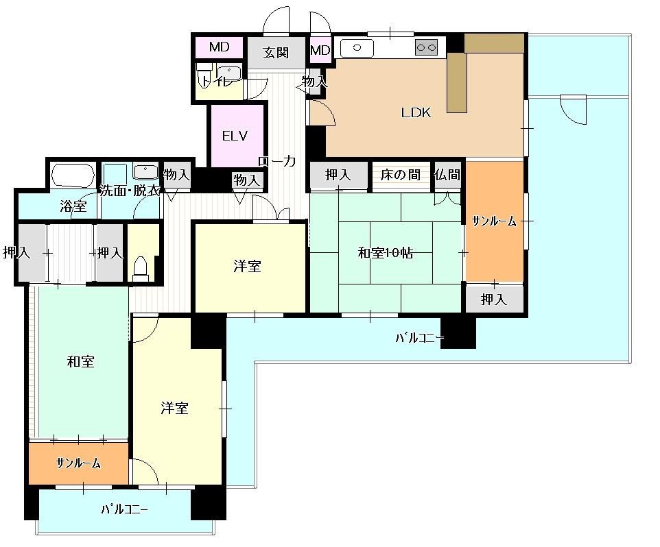 Spacious 4LDK Apartment in Morioka - Photo 1