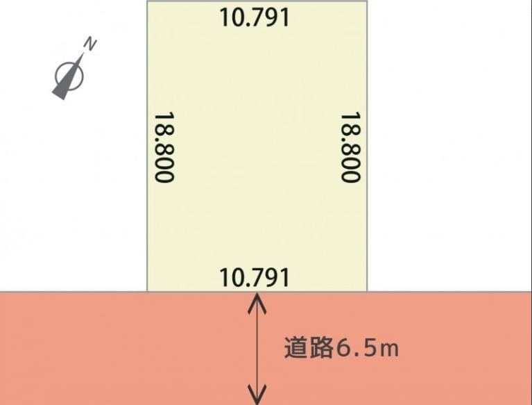Land with Building Plan in Taku Yuhigashi, Tomakomai - Photo 1