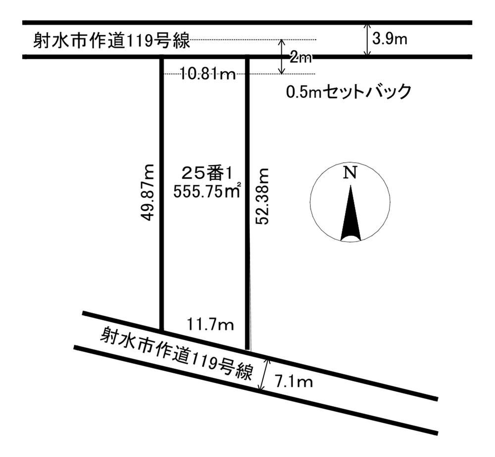 555 m² land in Imizu, Toyama - Photo 1