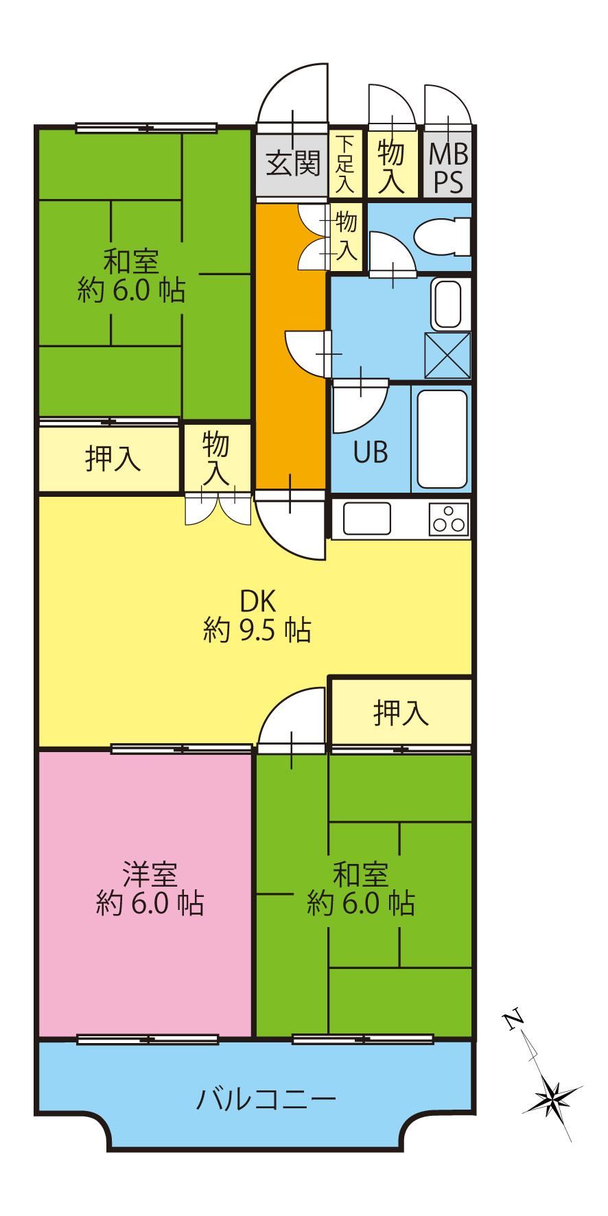 Spacious 3DK Apartment in Hirao, Tokyo - Photo 1