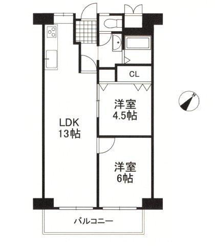 2LDK apartment in Suita, Osaka - Photo 1